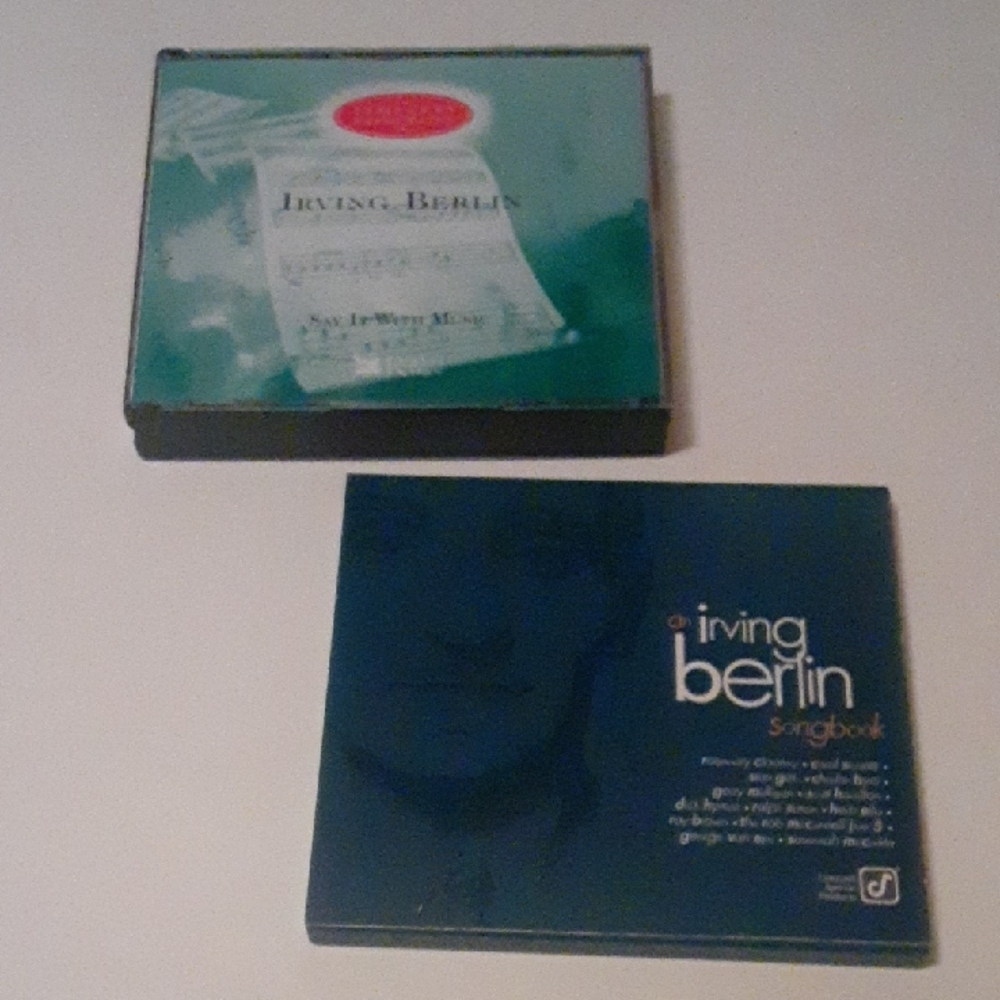 Irving Berlin Music CDs x 2